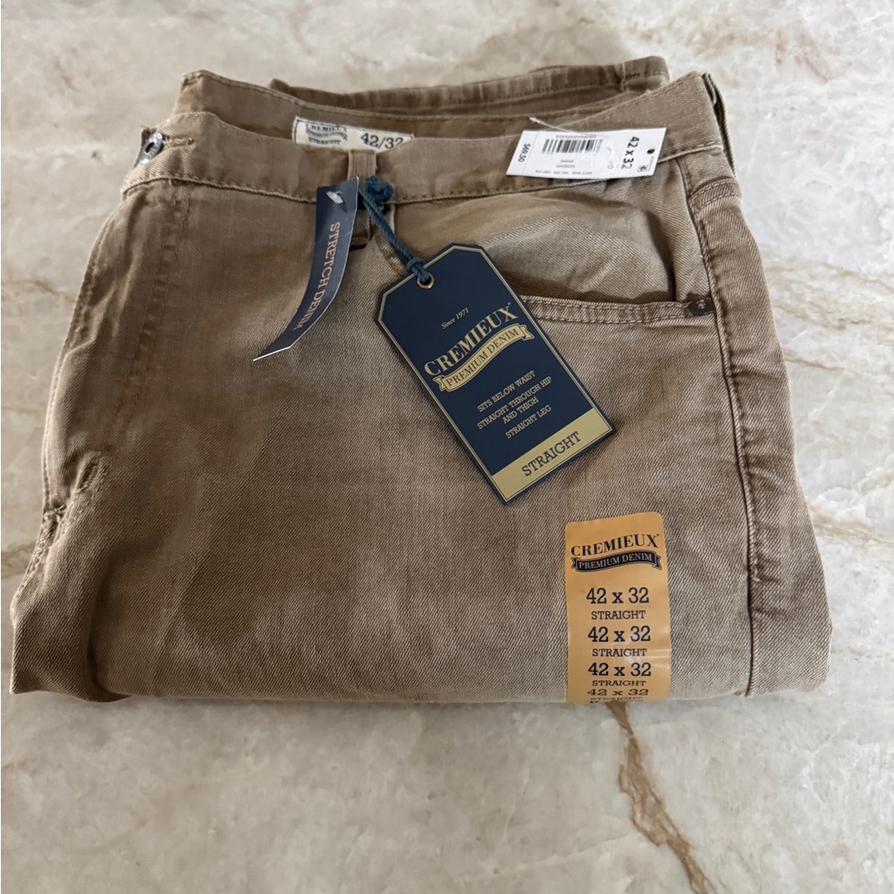Daniel Cremieux Men's Khaki Chinos